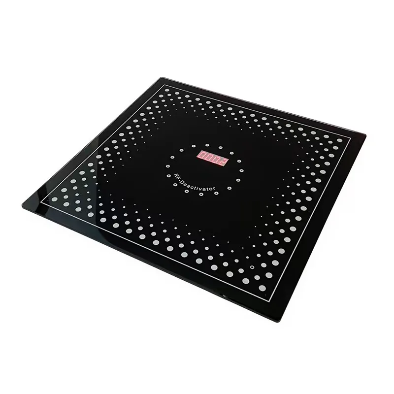EAS RF Label Detector na may Red Ring Alarm Indicator
